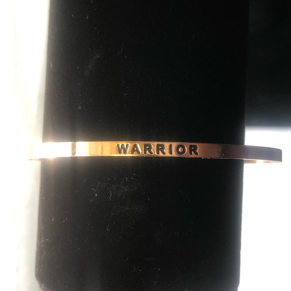 “Warrior” cuff bracelet